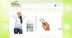 Desktop Screenshot of mypureandhealthy.com